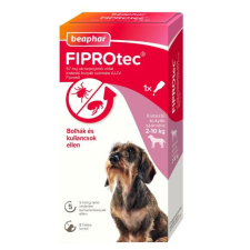 Beaphar Fiprotec Dog S 1x bolha- és kullancsirtó spot-on kutyáknak (2-10kg) élősködő elleni készítmény kutyáknak