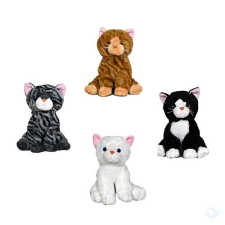 Bear Toys Plüss cica 22 cm - többféle plüssfigura