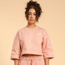 BeastPink Cropped Serenity női póló Pink S női póló