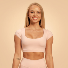BeastPink Sense Cropped póló Pink M