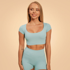 BeastPink Sense Cropped póló Storm Blue S női póló