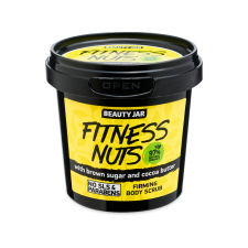 Beauty Jar Fitness Nuts feszesítő testradír (200g) testradír