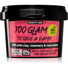 Beauty Jar Too Glam To Give A Damn zselés arcmaszk a bőröregedés első jeleinek eltüntetésére 120 g arcpakolás, arcmaszk