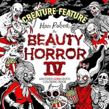  Beauty of Horror 4: Creature Feature Colouring Book idegen nyelvű könyv