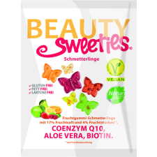 Beauty Sweeties gluténmentes vegán gumicukor pillangók 125 g csokoládé és édesség