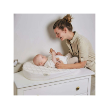  Bébé Jou fűtött steppelt pelenkázó lap - Quilted Squares (beige) pelenkázó matrac