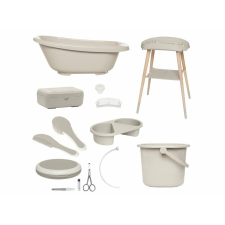 Bébé-Jou Sense Plus Fürdető Szett - 8 részes, Taupe babaápolási kellék