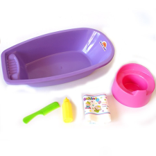  Bébi fürdető szett - D-Toys játékbaba felszerelés