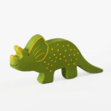 Bébi Triceratops (Trice) organikus gumi játék rágóka