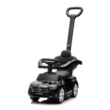 Bébitaxi tolókarral MERCEDES C-Class Deluxe Milly Mally Black lábbal hajtható járgány