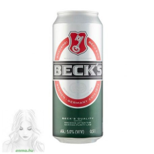 BECK'S DOBOZOS SÖR 0,5L sör