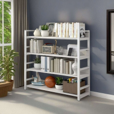 BeComfort Könyvespolc 4 polcos 60x30x145cm fehér PG03-1 bútor