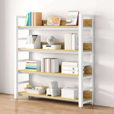 BeComfort Könyvespolc 4 polcos 80x30x145cm tölgy PG02-2 bútor