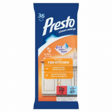 Bedrock Kft Presto konyhai nedves törlőkendő 36 db tisztító- és takarítószer, higiénia