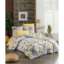 BedTex Pamut ágynemét Alisa sárga, 140 x 220 cm, 70 x 90 cm lakástextília