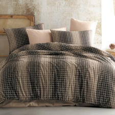 BedTex Pamut ágynemét Oberon barna, 140 x 200 cm, 70 x 90 cm lakástextília
