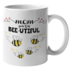  Bee-utiful Anya és méhecskéi (Személyre szabható) - Bögre