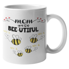 Bee-utiful Anya és méhecskéi (Személyre szabható) - Bögre bögrék, csészék