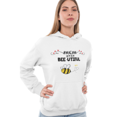 Bee-utiful anya és méhecskéi - Személyre Szabható - Kapucnis Pulóver