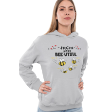  Bee-utiful anya és méhecskéi - Személyre Szabható - Kapucnis Pulóver