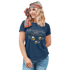  Bee-utiful anya és méhecskéi - Személyre Szabható - Női Póló