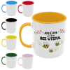  Bee-utiful Anya és méhecskéi (Személyre szabható) - Színes Bögre