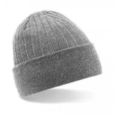 Beechfield Férfi téli sapka Beechfield Thinsulate™ Beanie Egy méret, Heather szürke férfi sapka