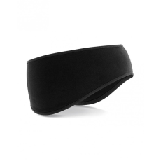 Beechfield Uniszex fejpánt Beechfield Softshell Sports Tech Headband Egy méret, Fekete