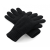 Beechfield Uniszex kesztyű Beechfield Classic Thinsulate™ Gloves L/XL, Fekete