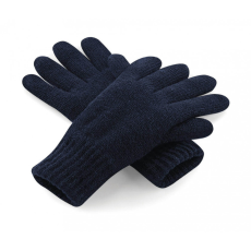Beechfield Uniszex kesztyű Beechfield Classic Thinsulate™ Gloves S/M, Sötétkék (navy)
