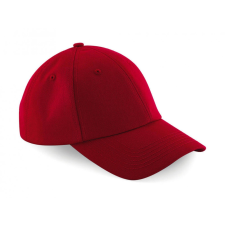 Beechfield Uniszex sapka Beechfield Authentic Baseball Cap Egy méret, Piros női sapka