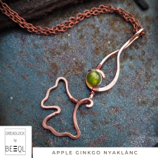 BeEql Apple ginkgo nyaklánc nyaklánc