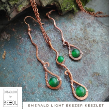 BeEql Emerald light ékszer készlet ékszer szett