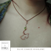  BeEql Olive ginkgo nyaklánc