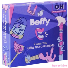 BEFFY Beffy - ultra vékony nyalókendő (2db) óvszer