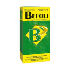  BEFOLI B-VITAMIN TARTALMÚ RETARD TABLETTA  30X vitamin és táplálékkiegészítő