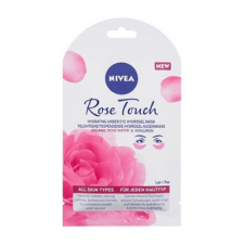 Beiersdorf Nivea Rose Touch 10 perces hidratáló szemmaszk 1 pár arcpakolás, arcmaszk