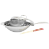 beka Chef inox wok 30 cm nyéllel Indukciós wok