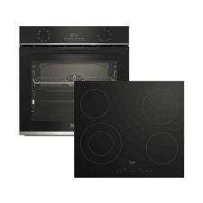 Beko BBSM12320XCS Beépíthető sütő és kerámia főzőlap szett sütő