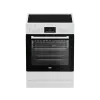Beko FBM67300WDS Kerámia tűzhely, Kijelző, Multisütő, 72 l, fehér
