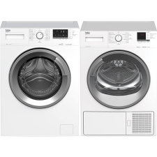 Beko WUE8612XS0 + BEKO DS7512GX mosógép és szárító