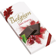 Belgian Dark Cherry étcsokoládé 100g csokoládé és édesség