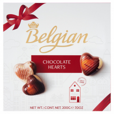 Belgian Hazelnut Hearts szívdesszert 200 g csokoládé és édesség