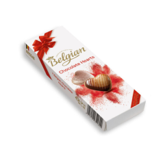  BELGIAN HEARTS HAZELNUT SZÍVDESSZERT 65G csokoládé és édesség