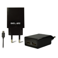 Beline 0011 Hálózati 2xUSB-A töltő (5V / 2A) + 1m Micro-USB töltőkábel mobiltelefon kellék