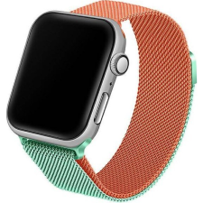 Beline Apple Watch Fém Óraszíj 38/40/41mm Zöld/Narancssárga (5904422912543) okosóra kellék