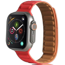 Beline Apple Watch mágneses óraszíj 42/44/45/49mm piros okosóra kellék