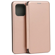 Beline Book Magnetic könyvtok Motorola Moto G05 - rózsaarany színű tok és táska
