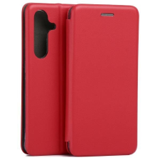 Beline Book Magnetic könyvtok Samsung Galaxy S25 - piros tok és táska
