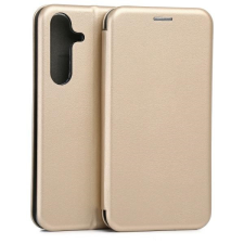 Beline Book Magnetic könyvtok Samsung Galaxy S25 Plus - arany színű tok és táska